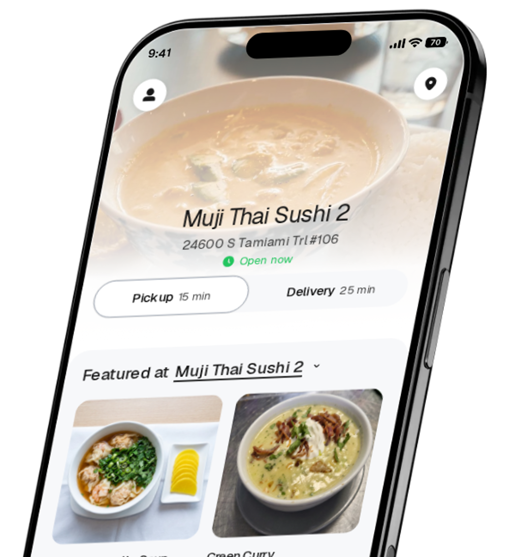 Thai Siam Kitchen app preview