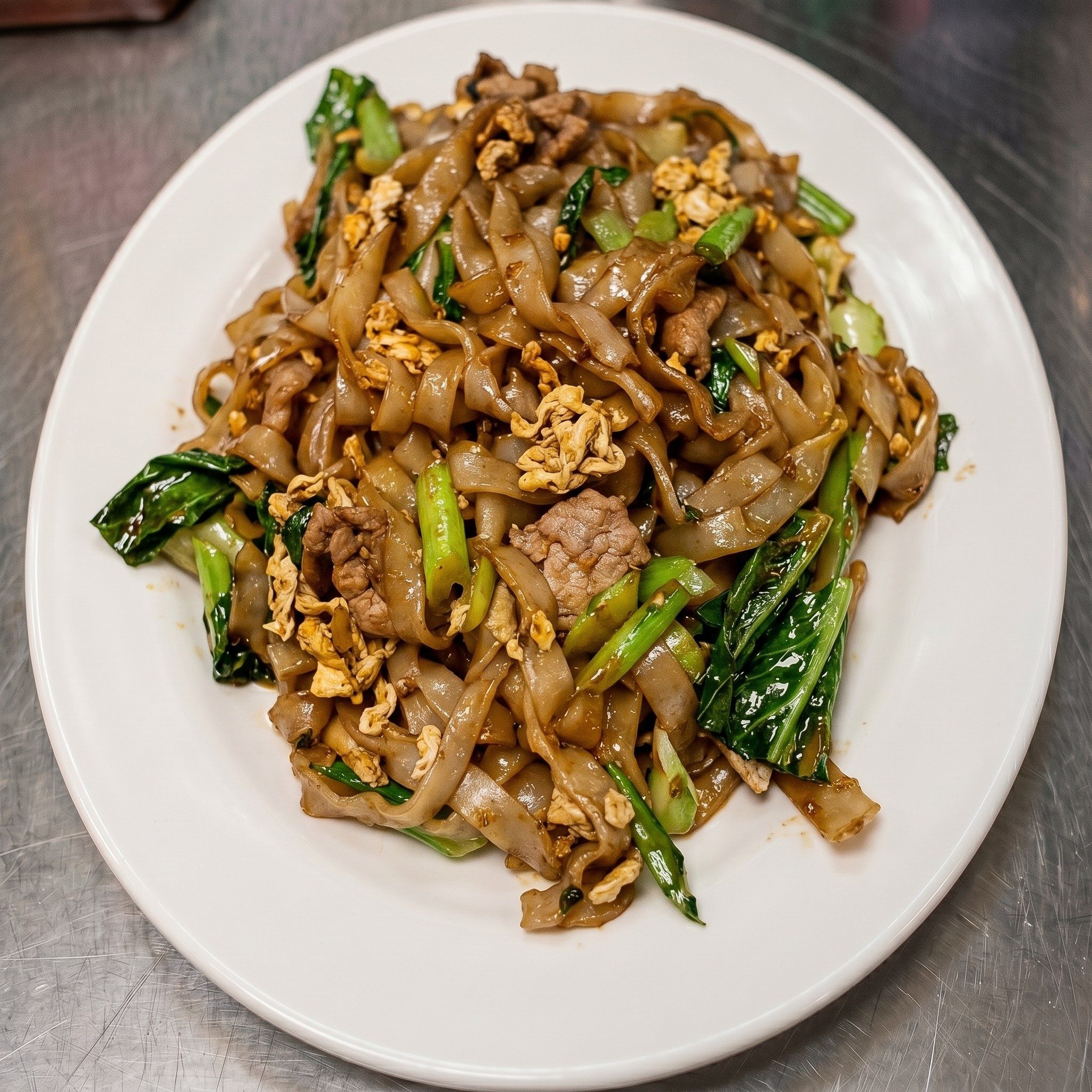 Pad See-Ew Noodles.
