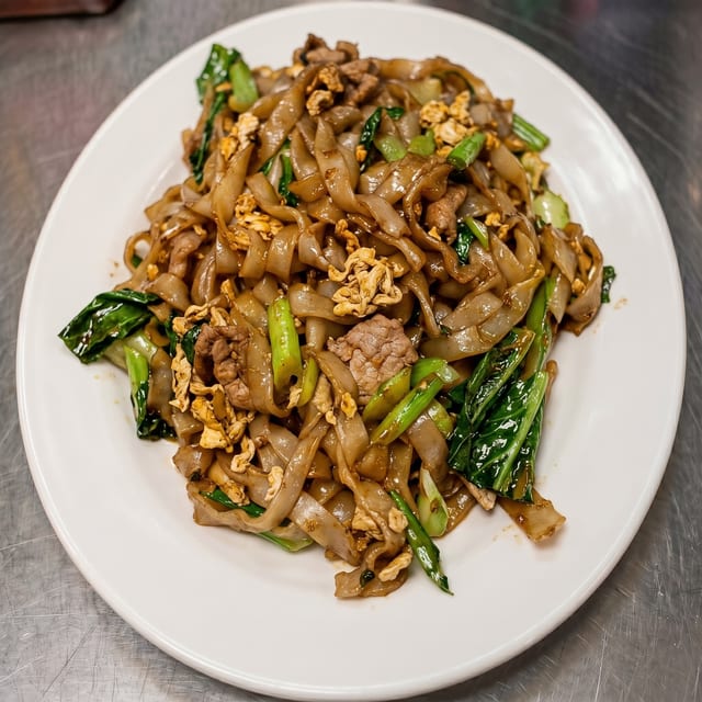 Pad See-Ew Noodles.