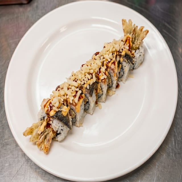 Crunchy Skin Salmon Roll.