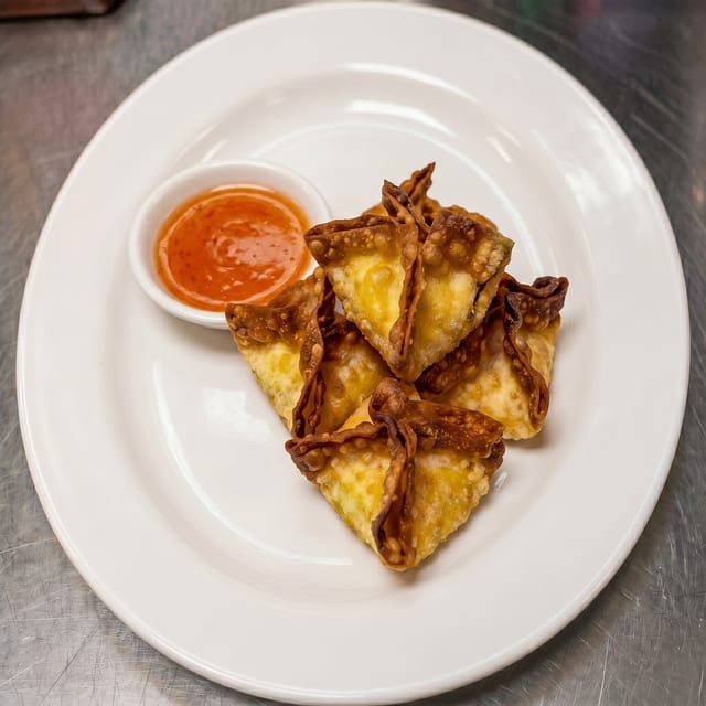 Crab Rangoon.