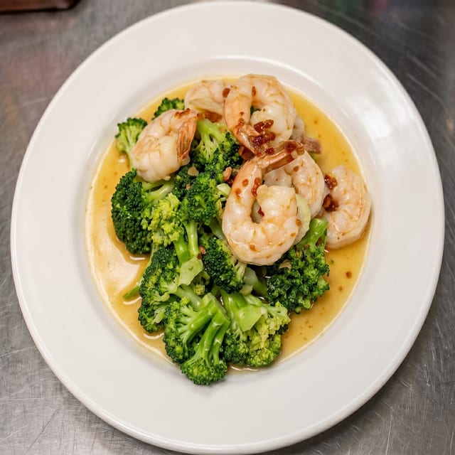 L Thai Stir Fry Broccoli.