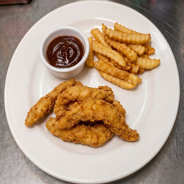 Kid Crispy Chicken Tenders.