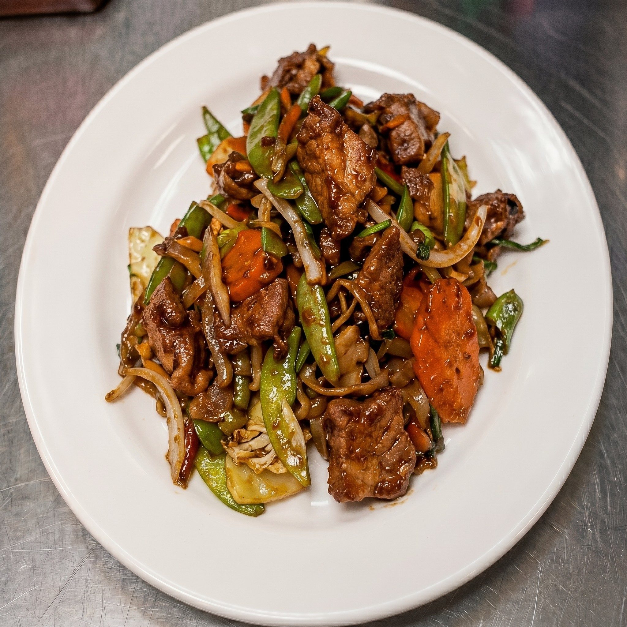 Spicy Beef Salad.