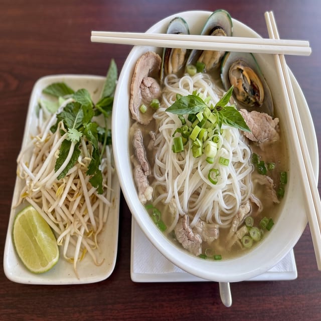 Pho Seafood Noodle Soup.