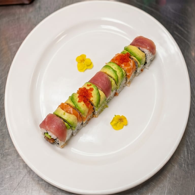 Savor Our Rainbow Roll