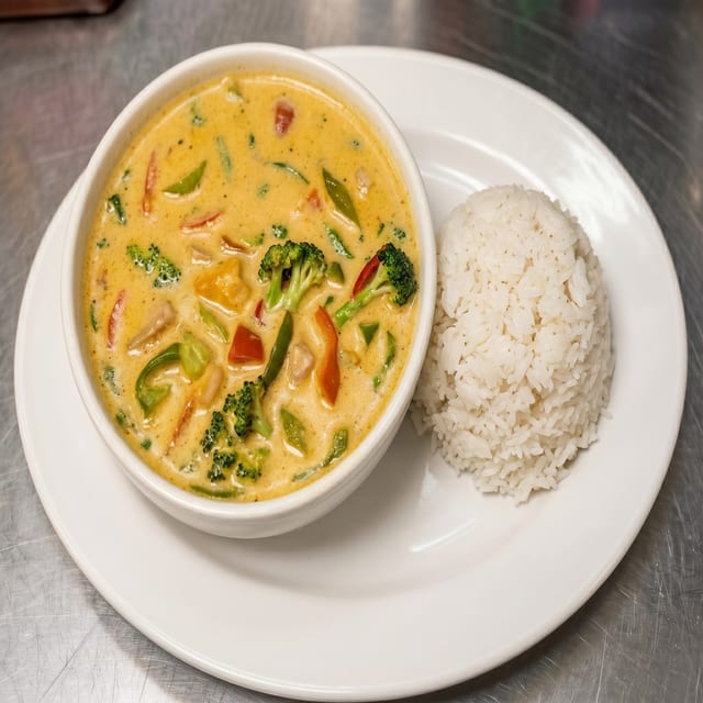L Red Curry.