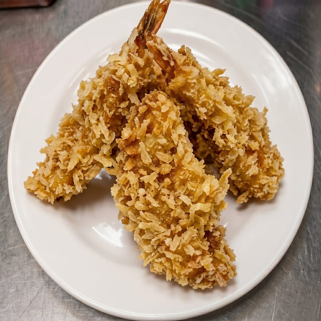 Shrimp Tempura with Vegetable.