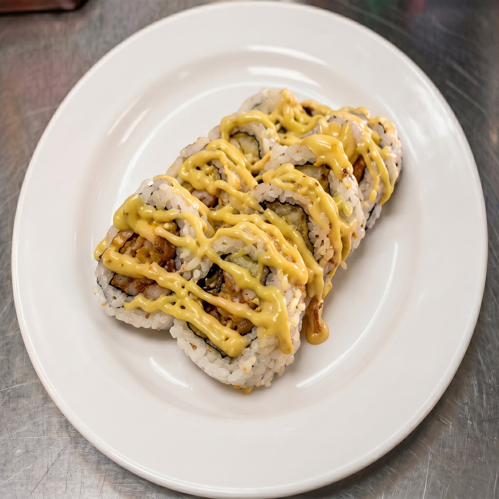 Spicy Salmon Roll.