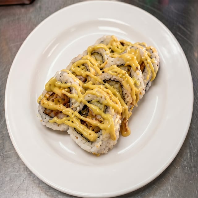 Spicy Salmon Roll.