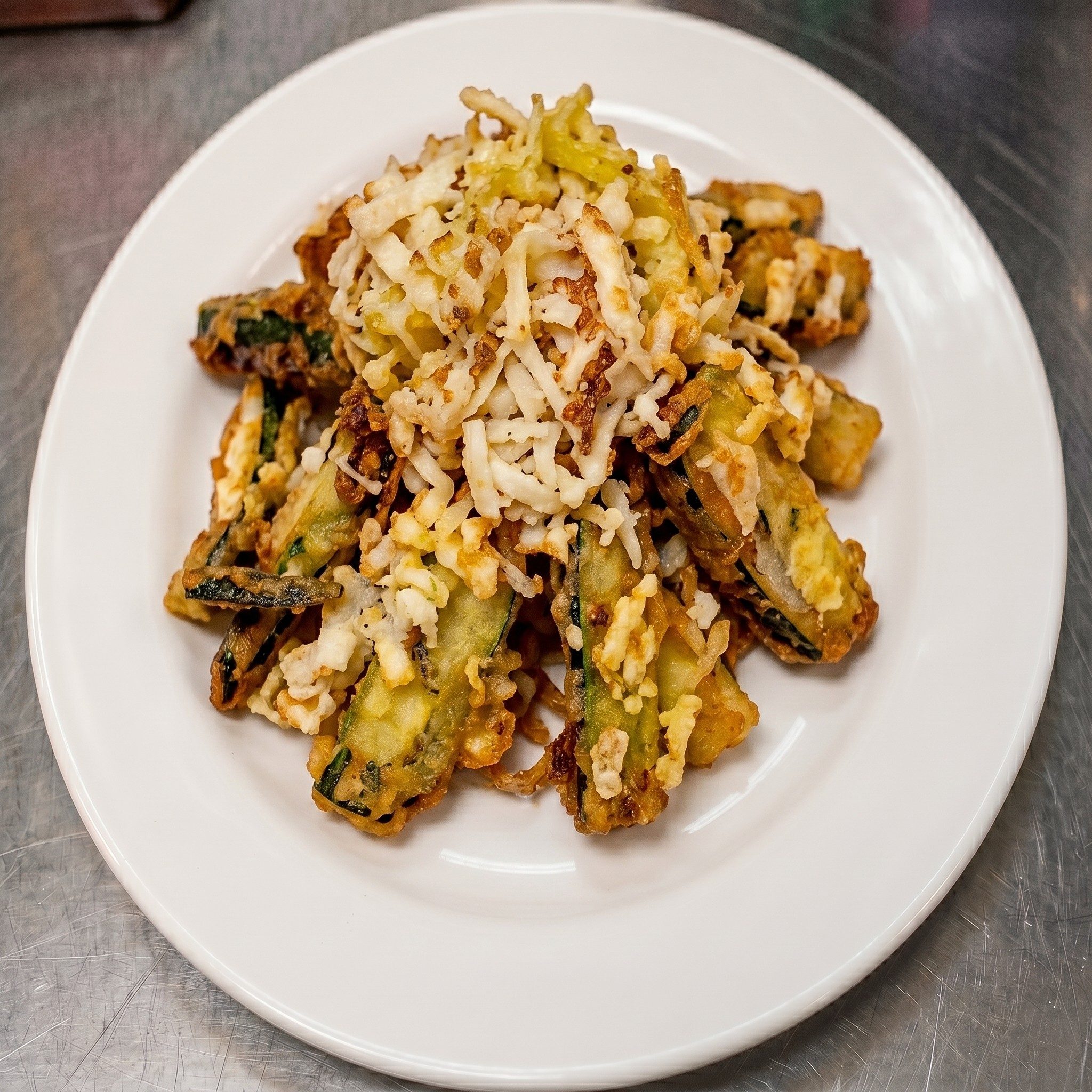 Avocado Tempura Salad.