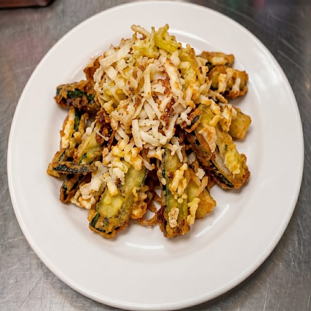 Avocado Tempura Salad.